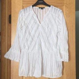 RALPH LAUREN White Shirt Sz M